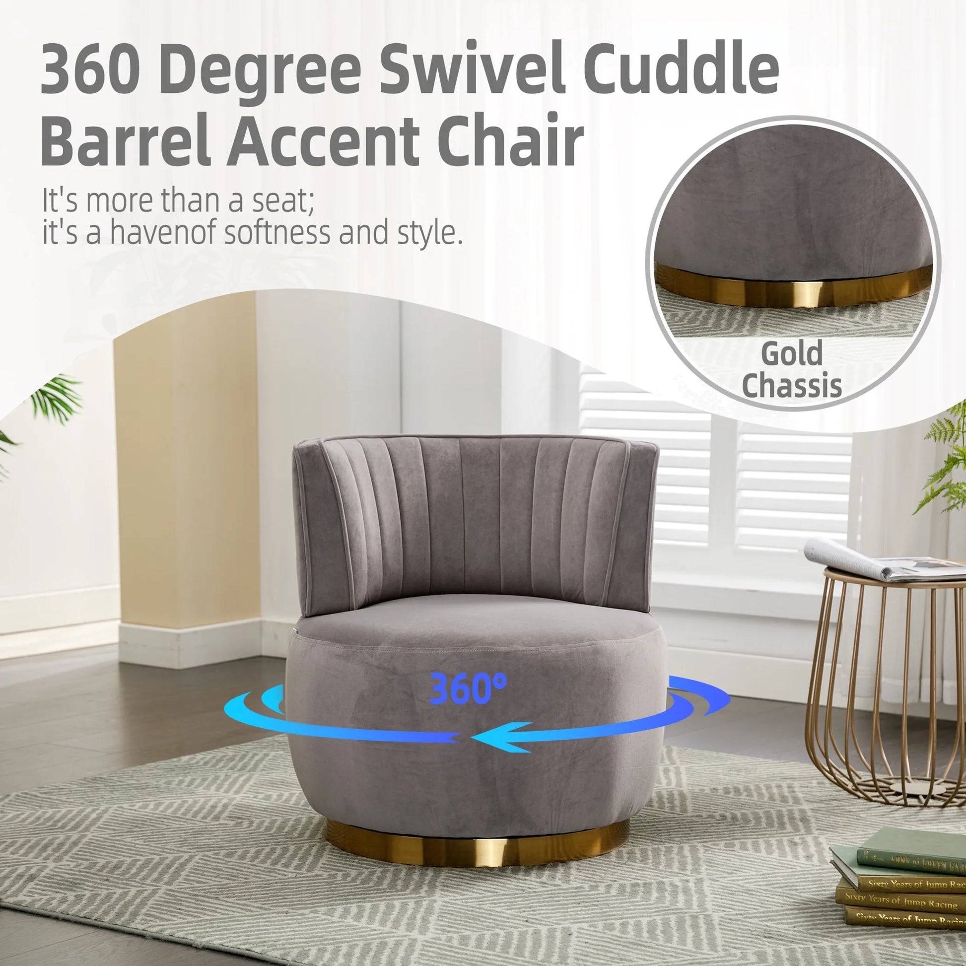 Swivel Cuddle Barrel