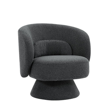 360 Degree Swivel Sherpa Accent Chair