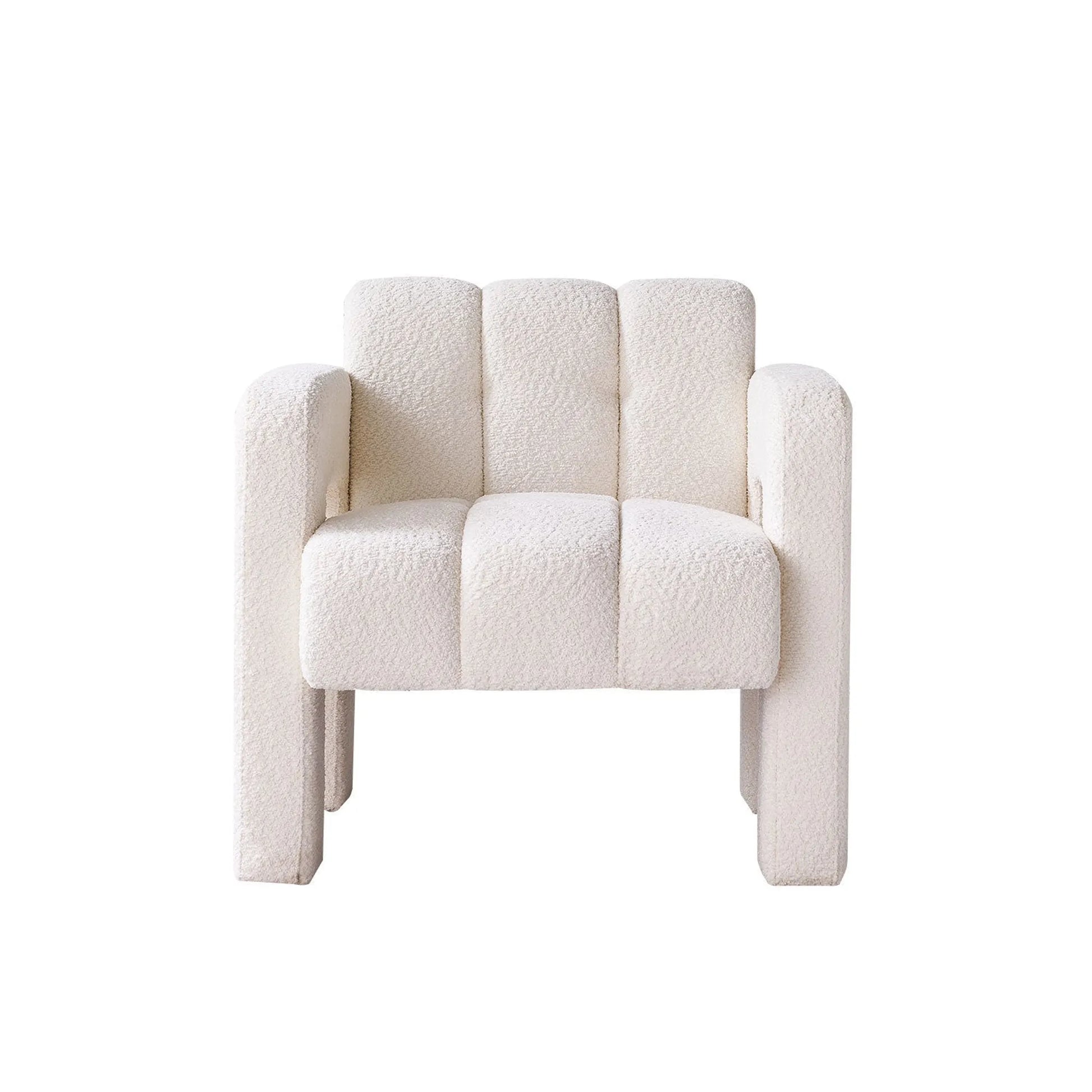 Modern Bouclé Accent Chair