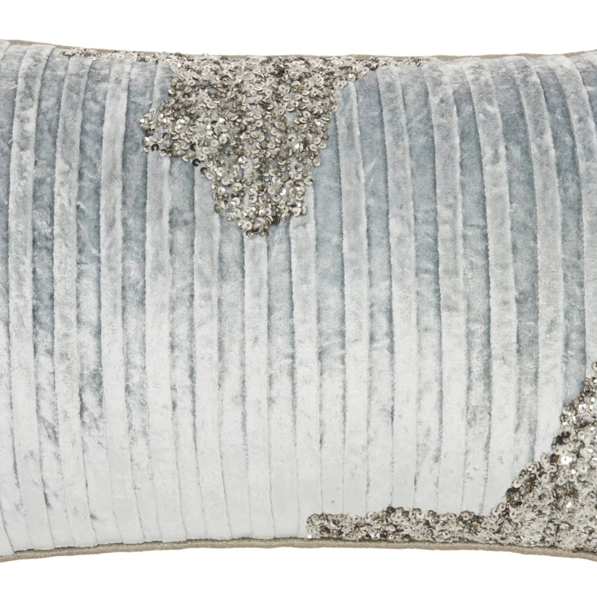 12" X 20" Periwinkle Cotton Throw Pillow