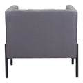 Faux Leather Club Chair