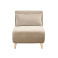 Upholstered Convertible Chair - Stylish & Versatile Accent Furniture 