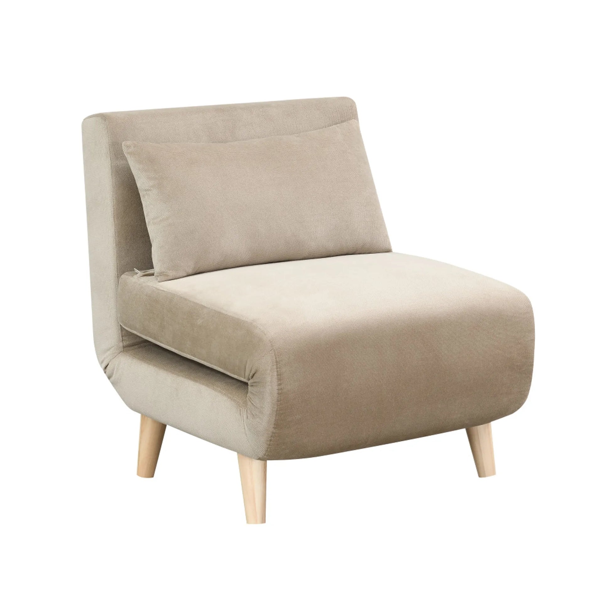 Upholstered Convertible Chair - Stylish & Versatile Accent Furniture 