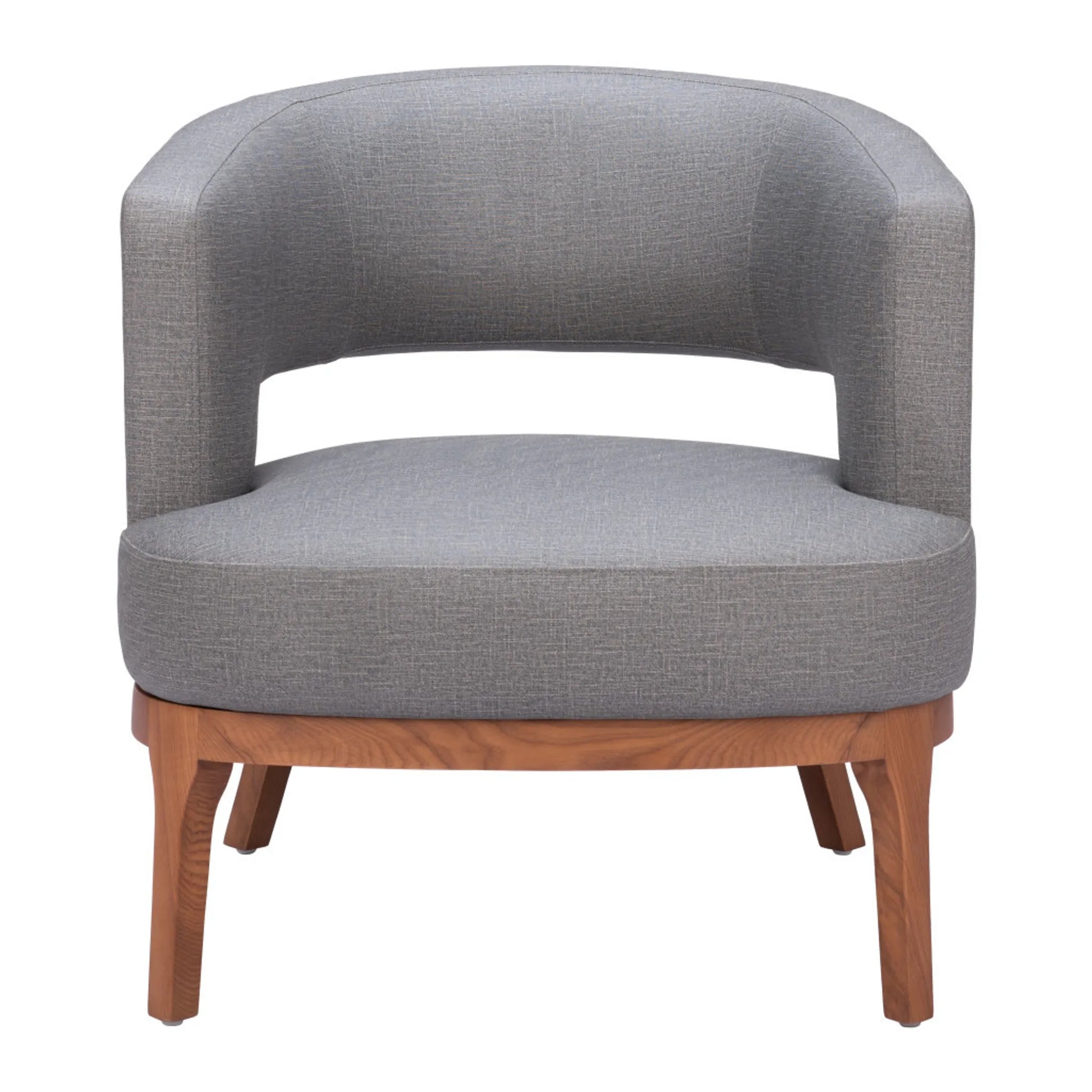 Faux Leather Arm Chair