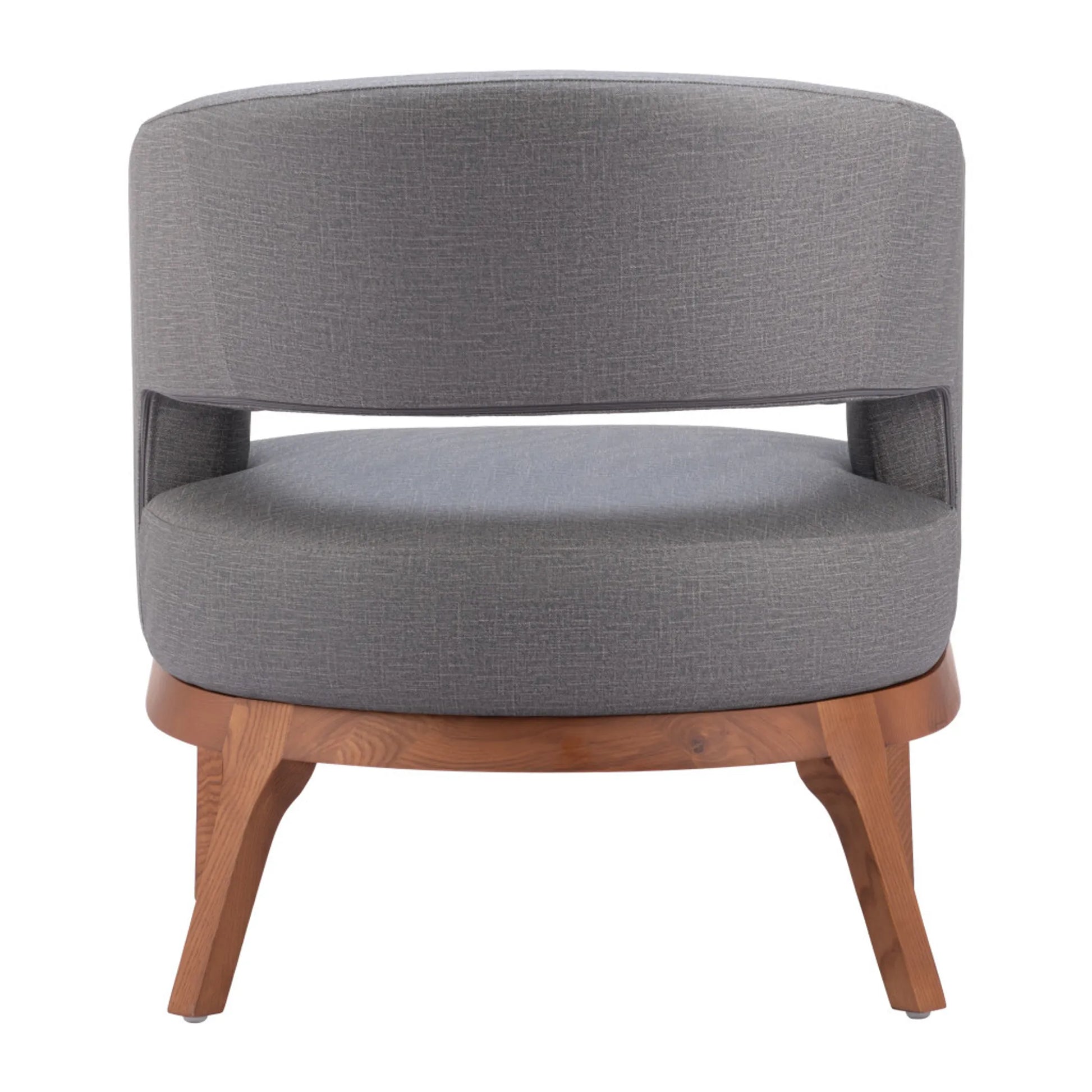Faux Leather Arm Chair