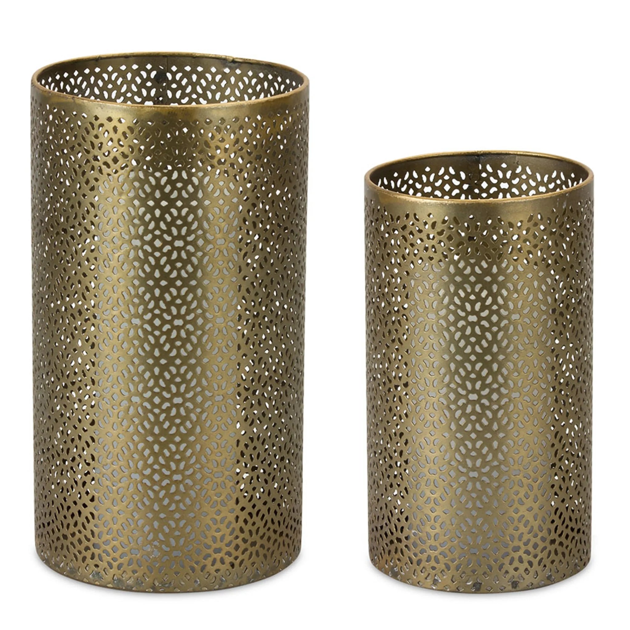 Candle Holder (Set of 4) 8"H, 10"H Metal