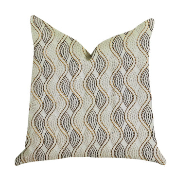 Plutus Enigma Twist Luxury Throw Pillow