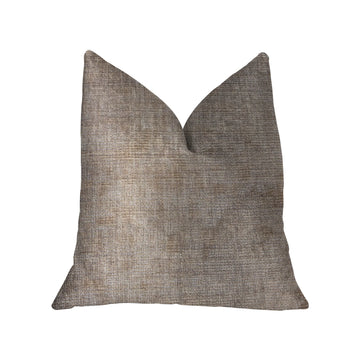 Plutus Monroe Bisque Beige Luxury Throw Pillow
