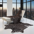 Acid Washed Cowhide Rug