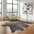 Acid Washed Cowhide Rug